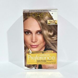 L'Oreal Superior Preference Hair Color - Medium Ash Blonde 7 1/2A